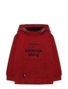 Fleece With Hood Sweatshirt Red Boboli