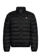 Milano Regular Thin Puffer Jacket Black FILA