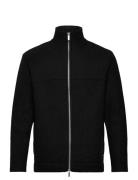 Slhnealy Ls Knit Full Zip Cardigan Black Selected