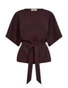 Mmrikala Miley Blouse Brown MOS MOSH