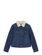 Sherpa Rider Jkt Blue Lee Jeans