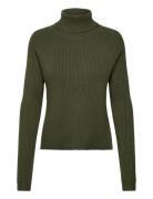 Ava Knit Turtleneck Green Minus