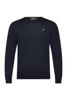 Merino Ck Navy Morris