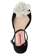 Seduction White Crystal Flower Black Custommade