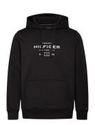 Oval Graphic Hoodie Black Tommy Hilfiger