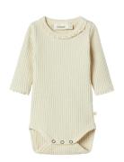 Nbfosanne Ls Slim Body Lil Cream Lil'Atelier