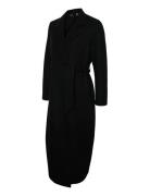 Vmmfortuneaya Xtra Long Coat Ga Black Vero Moda Maternity
