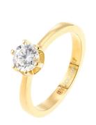 Classic Solitaire St Ring Gold By Jolima