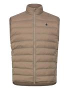Norfolk Liner Vest Beige Morris
