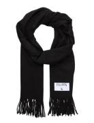 Cashmere Blend Scarf Black Filippa K