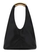 Handbag With Metal Handle Black Mango