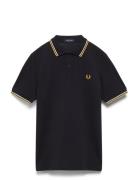 Twin Tipped Fp Shirt Navy Fred Perry