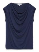 Rwbiarritz Ss Waterfall T-Shirt Navy Rosemunde