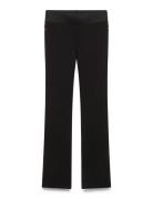High-Waisted Bootcut Pants Black FREE/QUENT