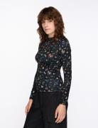 2244 Stocking Jersey, Elastic Long Black STINE GOYA