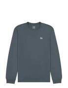 Ls Patch Logo Tee Grey Lee Jeans