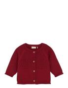 Cardigan Knit Red Fixoni