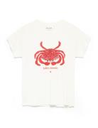 Romall Crab Tee Ss White Lollys Laundry