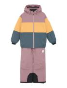 Ski Set - Colorblock Patterned Color Kids