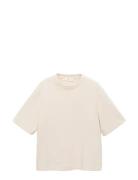 Over D Cotton T-Shirt Cream Mango