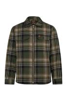 Wool Miller Zip Overshirt Patterned Superdry