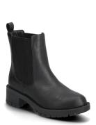 Biapearl Mid Chelsea Boot Faux Leather Black Bianco