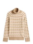Soft Wool Cable Roll-Nk Ls Swt Beige Tommy Hilfiger