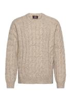 M Vanleer Cable Sweater Cream Dickies