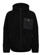 M Central High Pile Hooded Black Dickies