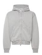 Bubble Zip Hoodie Dove Grey -44 Grey Hope