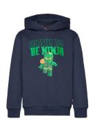 Lwsaku 701 - Hooded Sweatshirt Navy LEGO Kidswear