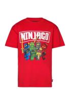 Lwtaffy 621 - T-Shirt S/S Red LEGO Kidswear