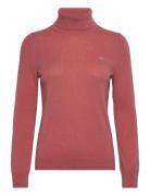 Extrafine Lambswool Blend Rollneck Pink GANT