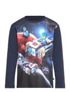 Lwtaffy 709 - T-Shirt L/S Navy LEGO Kidswear