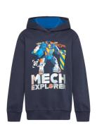 Lwsaku 707 - Hooded Sweatshirt Navy LEGO Kidswear