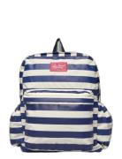 Stripes Navy Addax Backpack Navy THE ANIMALS OBSERVATORY