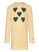 Hearts Flan Yellow Buf Dress Yellow THE ANIMALS OBSERVATORY