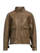 Objlama Biker Jacket E Au 25 Brown Object