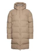 Alta Longer Puffer Jacket W3T4 Beige Rains