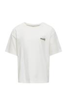 Koghelen Life S/S Loose Tee Jrs Noos White Kids Only