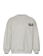 Tnron Melange Os Sweatshirt Grey The New