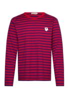 Tasaraita Unisex Unikko Ls Red Marimekko