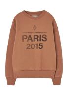 Sun Almond Brown Bear Sweatshirt Brown THE ANIMALS OBSERVATORY