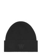 Wwpreston Beanie 25254 Black WOOD WOOD