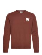 Wwtay Aa Cs Jumper Brown WOOD WOOD