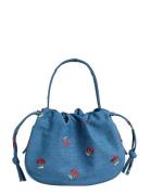 Pcballoon Denim Cherry Bag Fsy Blue Pieces