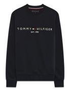 Tommy Logo Sweatshirt Blue Tommy Hilfiger