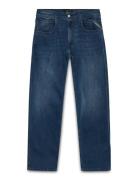 Anbass Trousers Slim C-Stretch Blue Replay