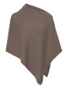 Rwlaica Cashmere Poncho Brown Rosemunde