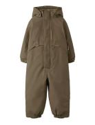 Nmnlastorm12 Snowsuit 1Fo Lil Khaki Lil'Atelier
